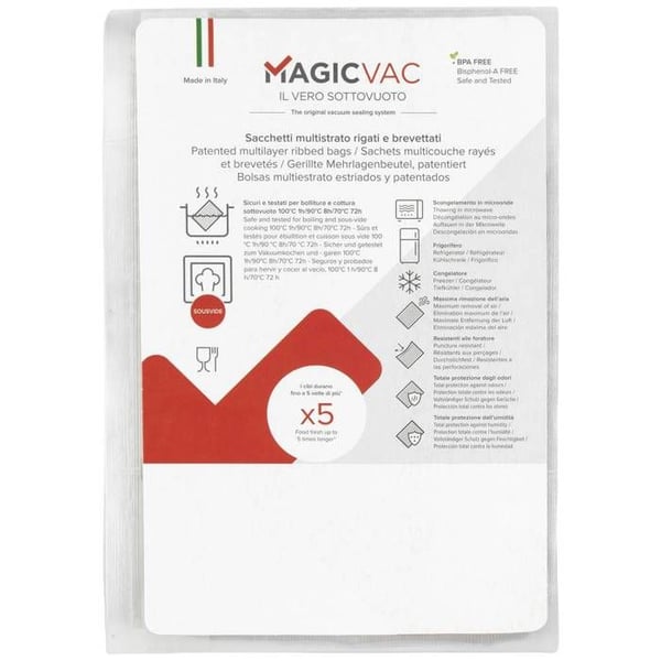 Magic Vac ACO1024 vakuumförpackningar (l x H) 20 cm x 30 cm