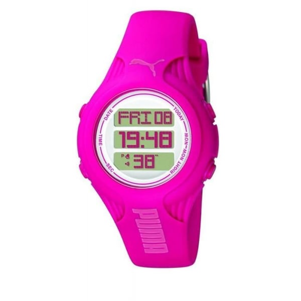 Kvinna Klocka - PUMA - PU910782002 - Kvarts - Digital - Rosa
