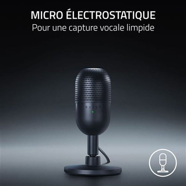 Mikrofon - Razer - Seiren V3 Mini - Superkardioid - USB - Kompakt och lätt