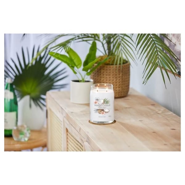 YANKEE CANDLE STOR CANDLE GIARA SIGNATUR KOKOSÖ FERSK STRAND