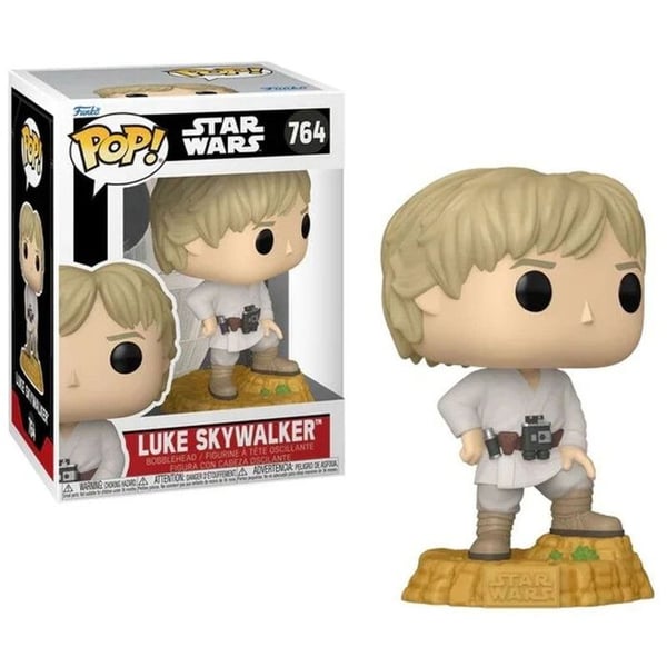 Figurine Funko Pop! N°764 | Star Wars | Luke Skywalker Bs