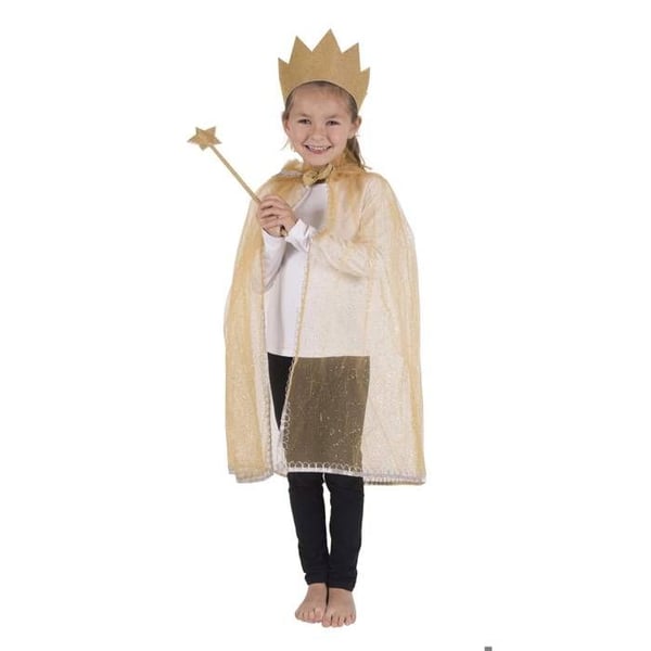 Barnkostym - LITEN CLOWN - Prinsessset - Designad för barn - Orange - En storlek