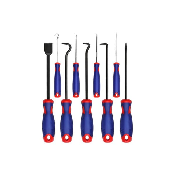 Precision Picot och Krokar, Set av 9 Delar