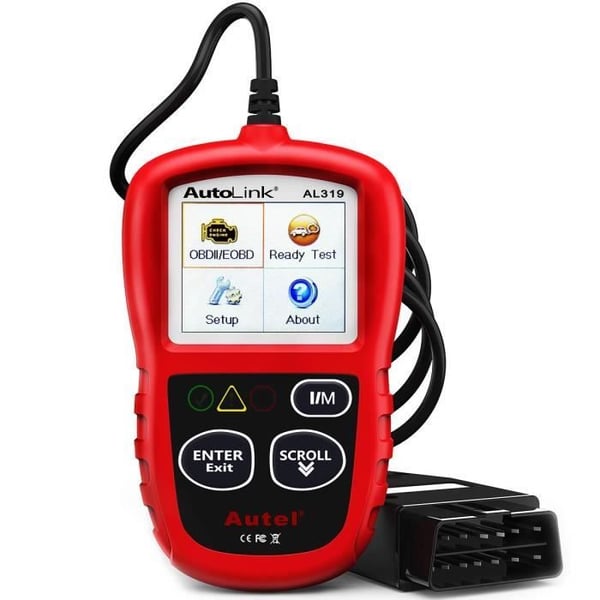 AUTEL AL319 OBD2 Scanner Diagnostic One-Click Auto Tools Multibrand på franska