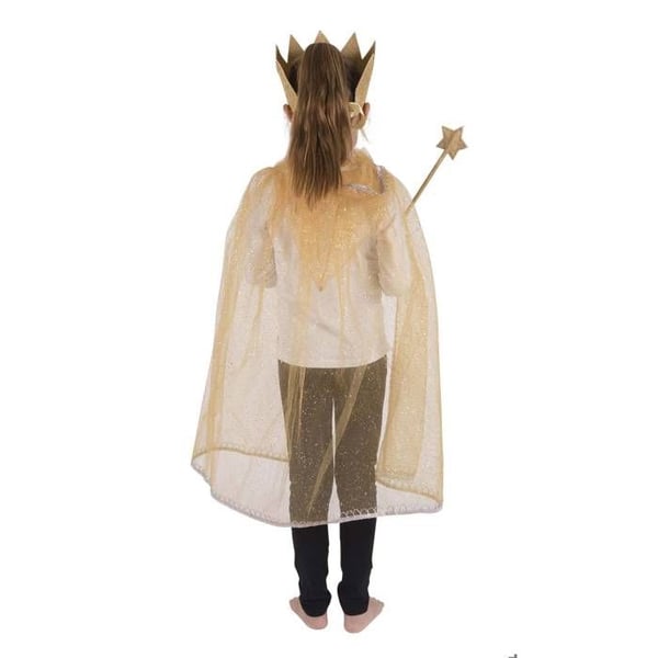 Barnkostym - LITEN CLOWN - Prinsessset - Designad för barn - Orange - En storlek