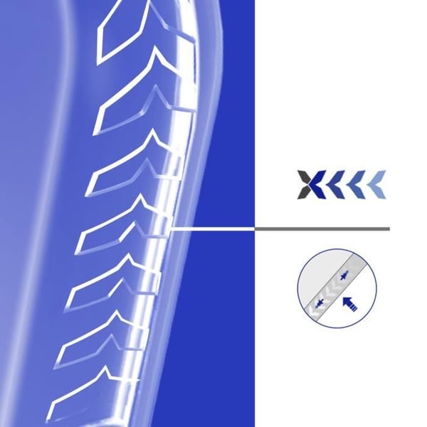 Hölje - FORCE CASE - Galaxy S23 Plus - Förstärkt - Stötsäker 2m - Transparent