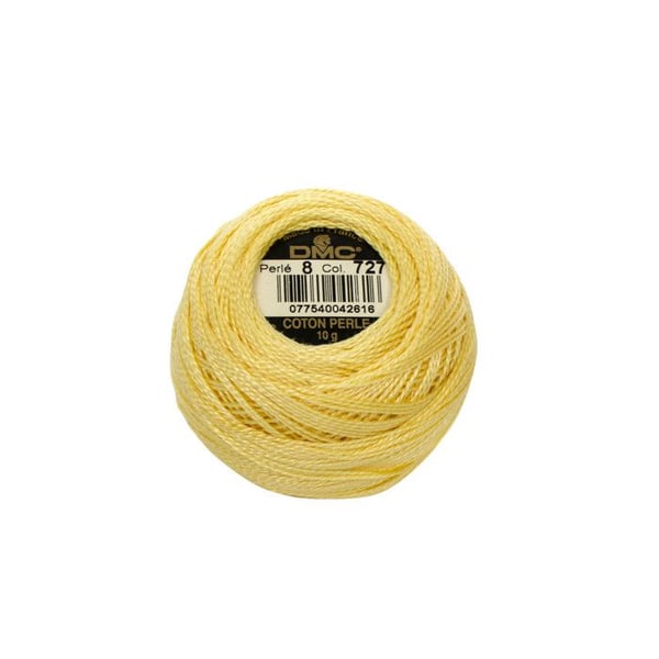Coton perlé DMC art 116, tjocklek 8 - nystan om 80m - Att 727