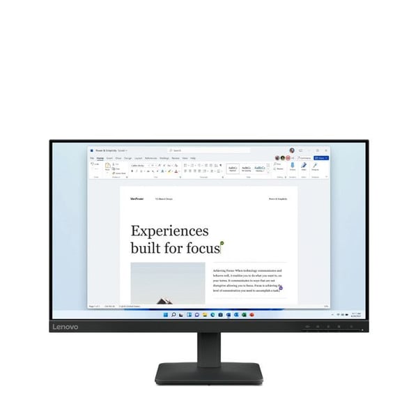 Lenovo Monitor 24 L24-4e Full HD IPS 100Hz FreeSync