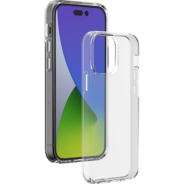 Silisoft transparent iPhone 14 Pro skal - BBC - Mjuk - Förbetald återvinning