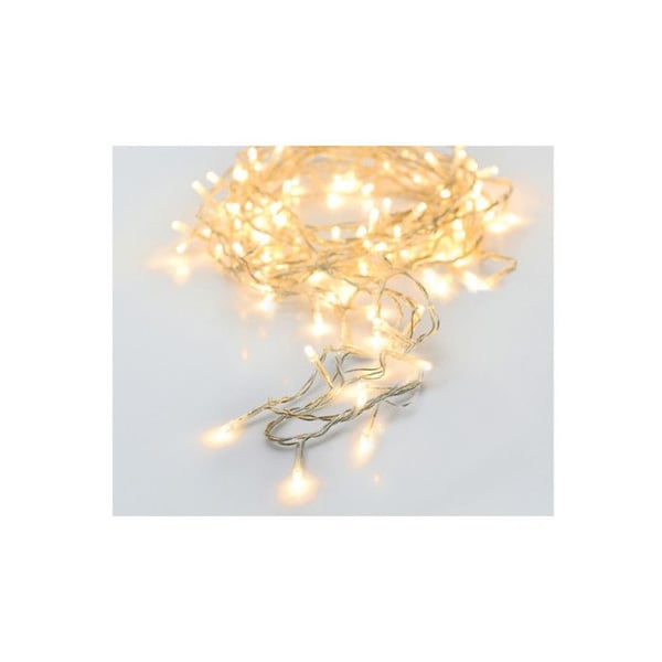 EDM blinkande girlang - Julstämning - varmvitt ljus - 24 LED-lampor - 2,3 m - 72082