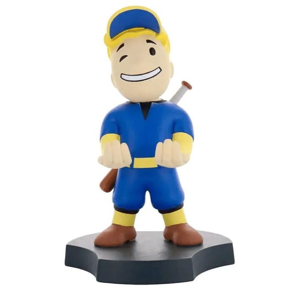 Exquisite Gaming - Fallout - Figurine Holdems Cable Guys Big League Vault Boy enhetshållare och telefonstöd Exquisite Gaming - Fallout - Figurine Holdems Cable Guys Big League Vault Boy enhetshållare och telefonstöd