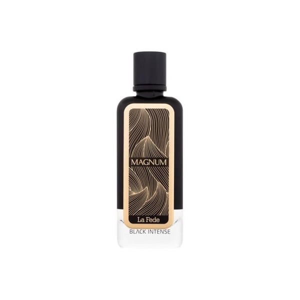 Eau de Parfum - La Fede Magnum Black Intense - 100ml - Mixte - Tonkabönor och rosa peppar noter