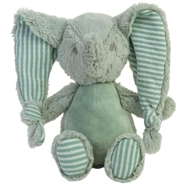 Plysch - HAPPY HORSE - Elephant Eddy nr. 1 - Grön - Storlek 30 cm - Batterier