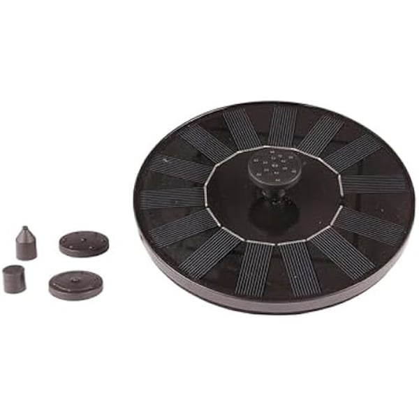 Plastfontän - LUMINEO - 16 cm - Väderbeständig - Lätt att installera