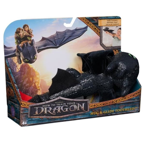 SPIN MASTER DELUXE KROKMOU PLYSDYR 30 CM Dragons Film