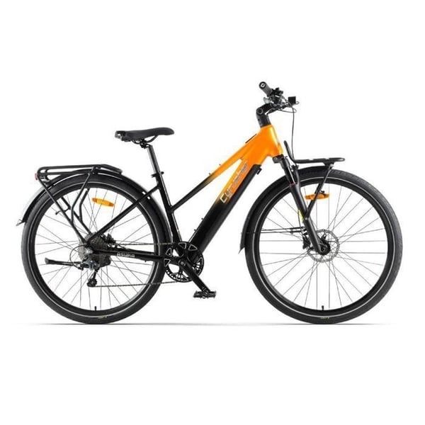 Cykel med Elassistans Cyrusher Asuka för Vuxna, Motor 250 W, Batteri 36 V 14 Ah, Breda Däck 27,5 Tum