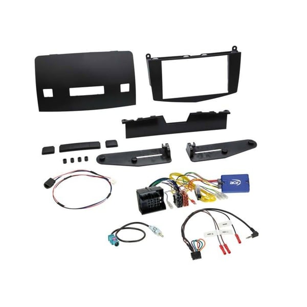 Kit 2-DIN - ACV - Klass C - Kompatibel med Mercedes 09/2007-01/2011 - SWC (rattkontroll) - Antenn