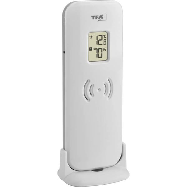 TFA Dostmann 30.3249.02 Trådlös termo/hygrometer 433 MHz