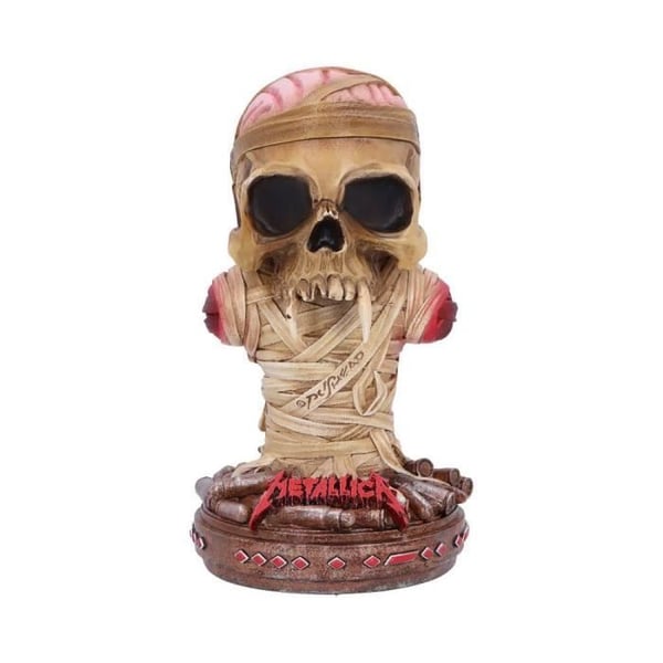 Figurin - NEMESIS NOW - METALLICA STATYTT EN LÅDA 20 CM - Handmålad - Harts - 20 cm