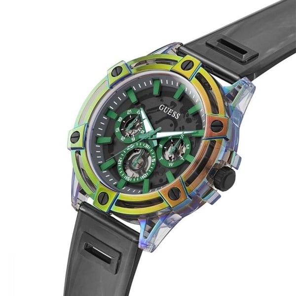 Klocka GUESS GW0806G5 Plast svart