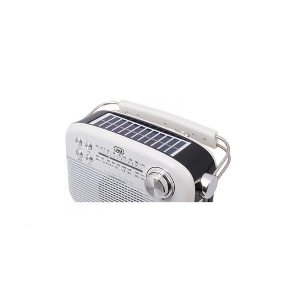 Bärbar Solradio - TREVI - RA 7F50 BT - Vit - USB Type-C - Bluetooth