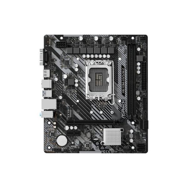 Bundkort - Asrock - H610M-HVS/M.2 R2.0 - HDMI 2.1 - Gigabit Ethernet - 4096x2160 pixels