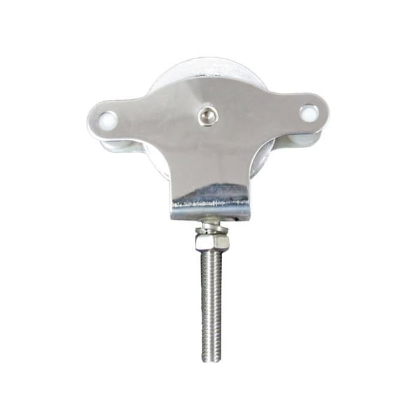 AMIG | Metallisk pully 20 INOX. | M6 x 40 mm | Rostfritt stål AISI 304 | Matt