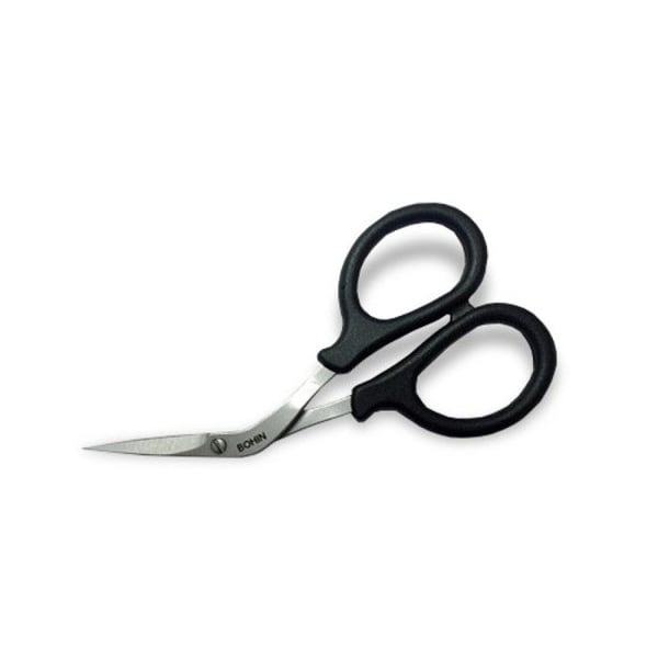 SYSSAXAR BRODERI CURVADE BLAD 10CM SVART FODRAL 98537