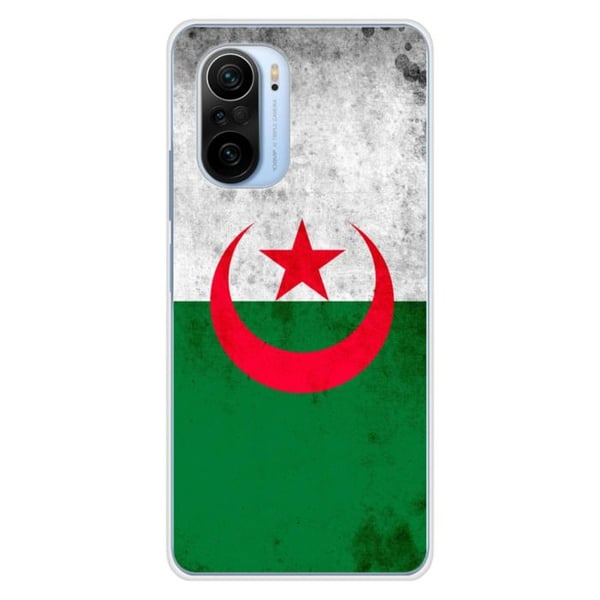 1001Coques - Silikonfodral kompatibelt med Xiaomi Mi 11i - Mönster med Algeriets flagga - Originaldesign tryckt i Frankrike