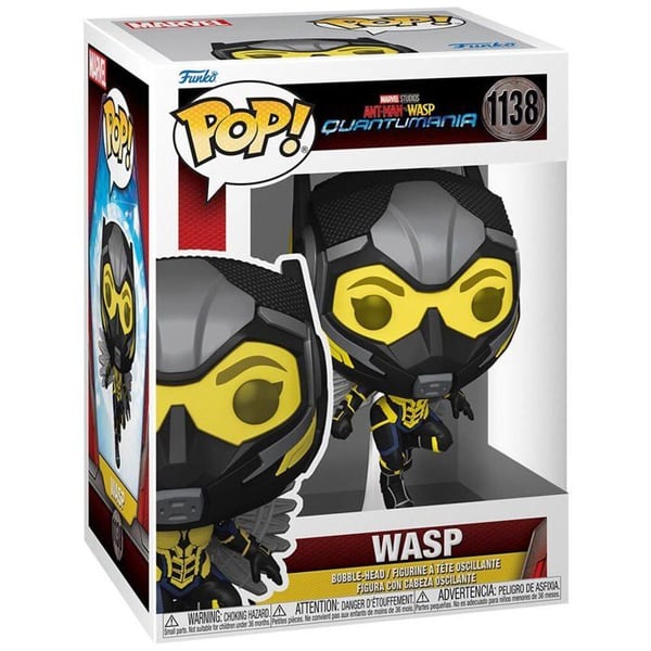 Figurinen - Funko - Vasp - Vit - Marvel - Pop!