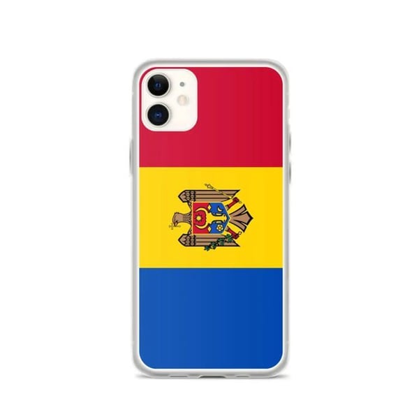 Mobilskal – Armeniens flagga – Kompatibel med iPhone 11 – Mjuk fodral – Slitstark och stötsäker - Silikon - Pixelforma