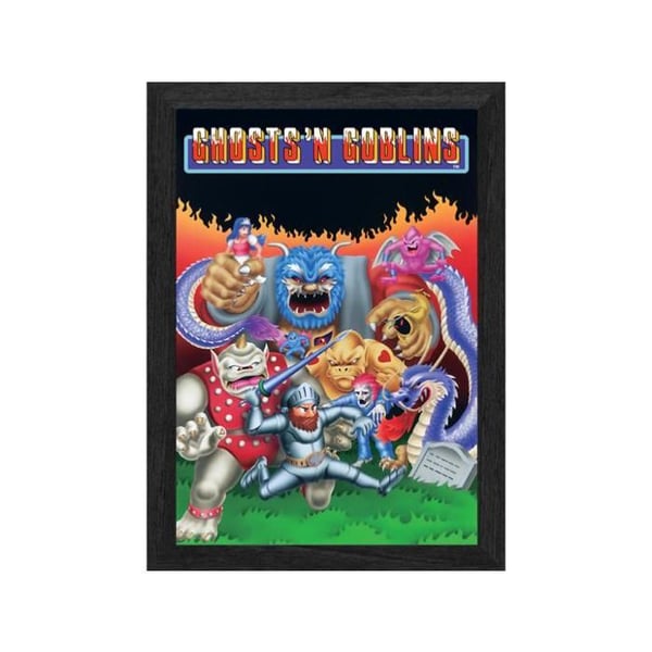 Pixelramar Plax Ghost 'N Goblins - Lentikulär Ram