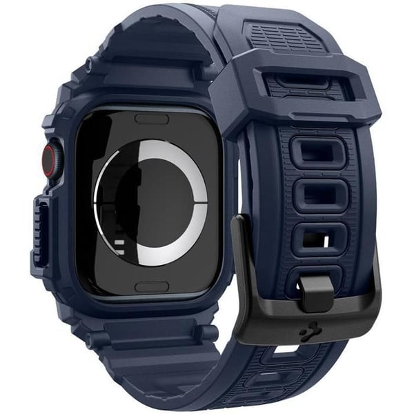 Beskyttelseshus - SPIGEN - Apple Watch 10 - 42mm - TPU - Marineblå