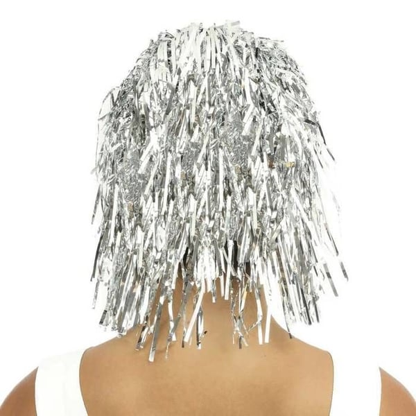 Discoboll Perruque Argent