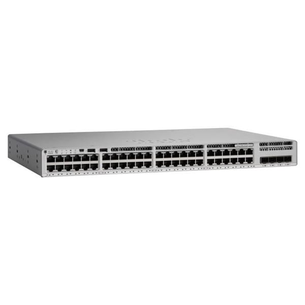 Switch Cisco Catalyst 9200L - Cisco - Hanterad L3 - 48 RJ-45-portar - 176 Gbit/s - SFP/SFP+