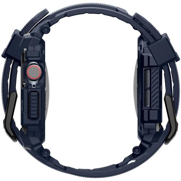 Beskyttelseshus - SPIGEN - Apple Watch 10 - 42mm - TPU - Marineblå