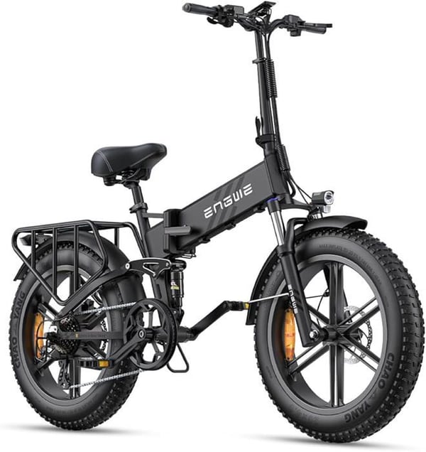 ENGWE E-Bike Motor PRO 2.0 svart Högprestanda 20 tum, 52V 16Ah, 49-110 km