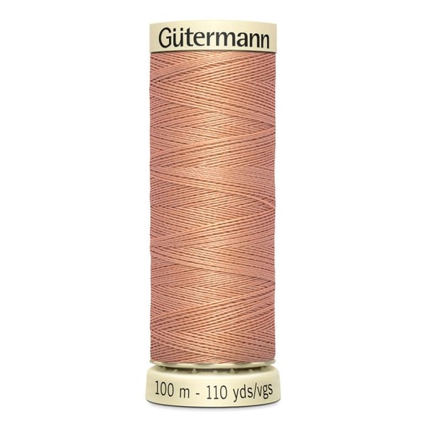 Lot om 5 spolar 100m Tråd 100% polyester Gutermann Ref 788988 - Att 938