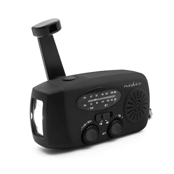 Nedis RDFMCR2000BK Nödradio