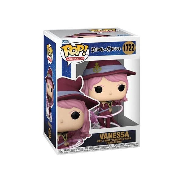 Figur POP - FUNKO - Vanessa Enoteca - Black Clover - Vinyl - Inomhus - 3 år och uppåt