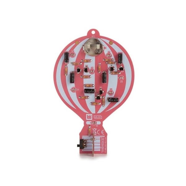 LED-ballong - Whadda - WSL221 - Festdekoration - Blandat - Vuxen