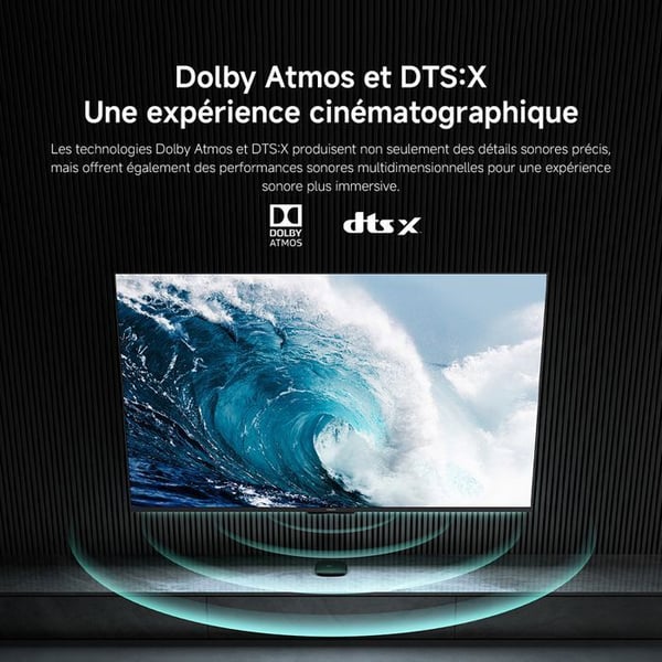 TV-låda S - XIAOMI - 3:e gen - 4K Ultra HD - Google TV - Bluetooth 5.2 - Dolby Vision - Dolby Atmos