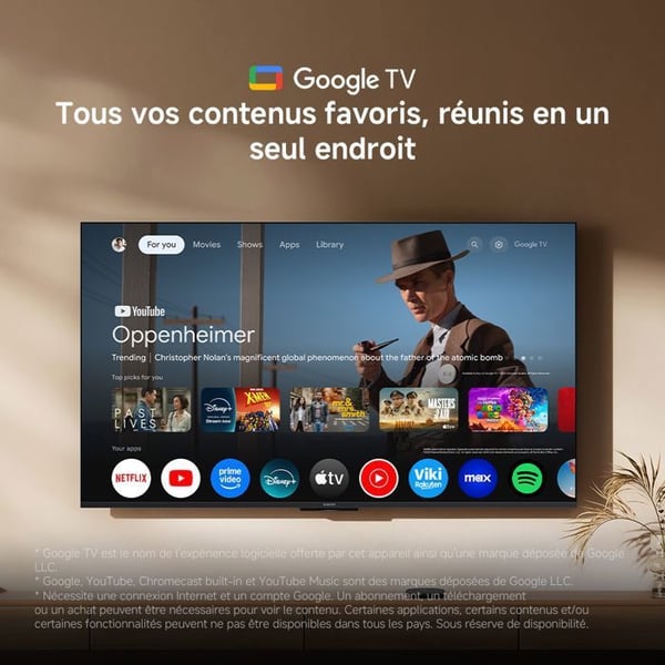 TV-låda S - XIAOMI - 3:e gen - 4K Ultra HD - Google TV - Bluetooth 5.2 - Dolby Vision - Dolby Atmos