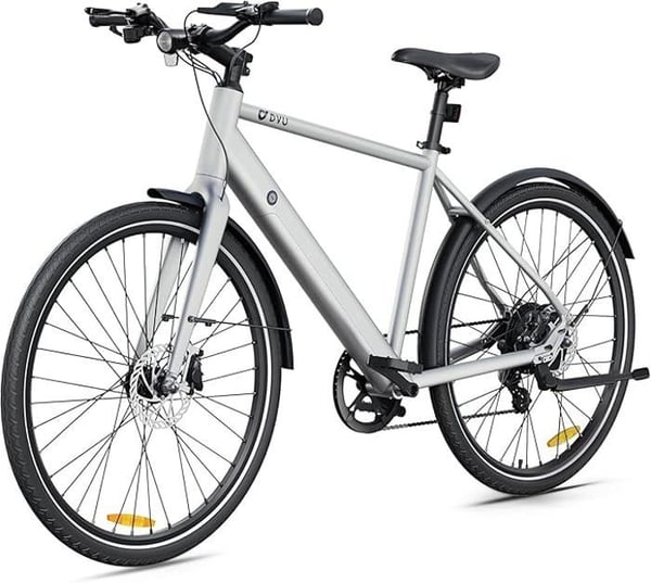 Elcykel - DYU - Stroll 1 - 250W - Aftageligt batteri 36V/9Ah - Punkteringsfrie dæk 700x38C