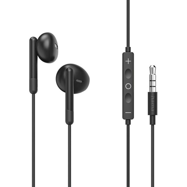 Öronproppar "Noble", earbuds, mikrofon, anti-vikskydd, jack 3,5 mm, nr