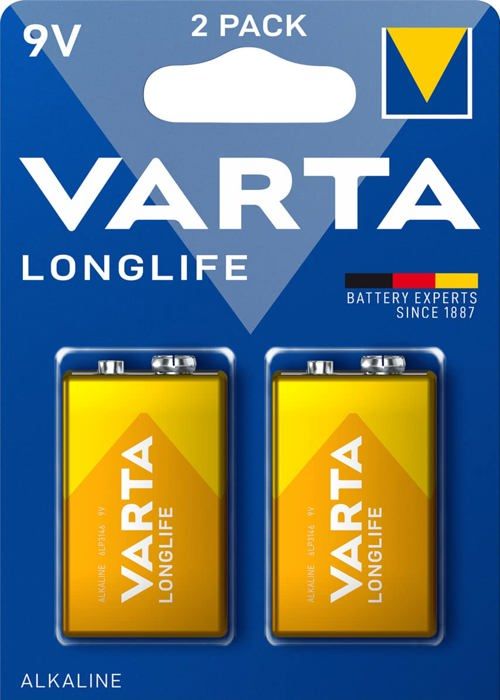 Ficklampa - VARTA - 4122101412 - Inte uppladdningsbar - 2 alkaliska batterier - 880 mAh
