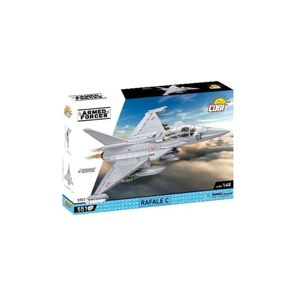 Byggsats - COBI - Rafale C - 551 bitar - Grå - Skala 1:48