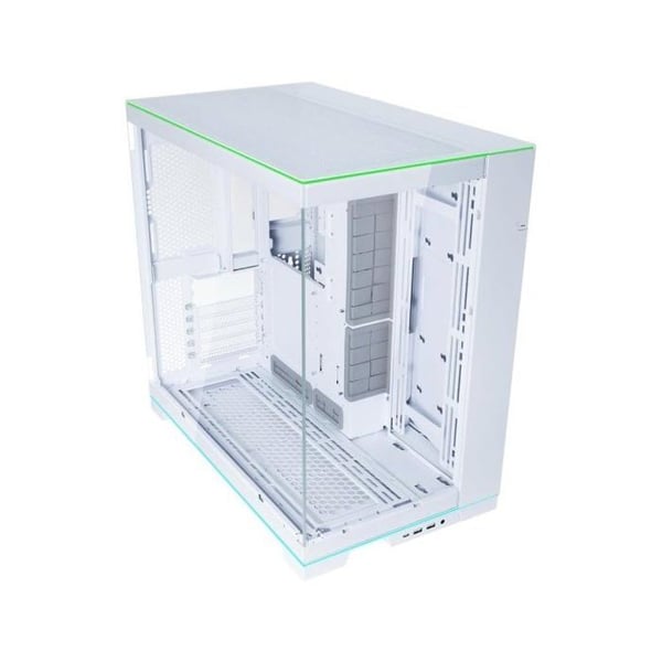 PC-kabinet - Lian Li - O11D EVO RGB - Tempered glass - RGB-baggrundsbelysning - Hvid