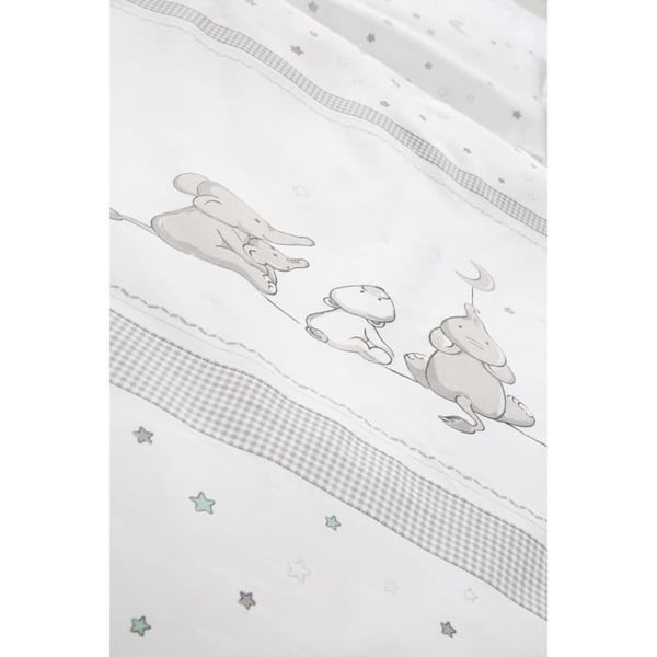 ROBA "Sternenzauber" Babybäddset - Påslakan 100x135 cm + örngott 40x60 cm