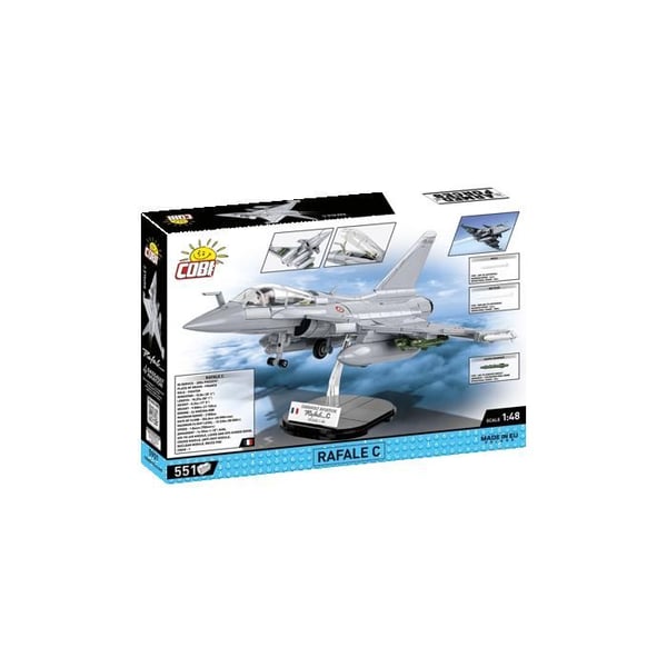 Byggsats - COBI - Rafale C - 551 bitar - Grå - Skala 1:48